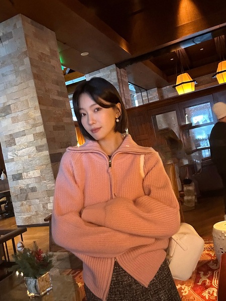 WXLSTUDIO ウール ラペル カーディガン コート スパンコール