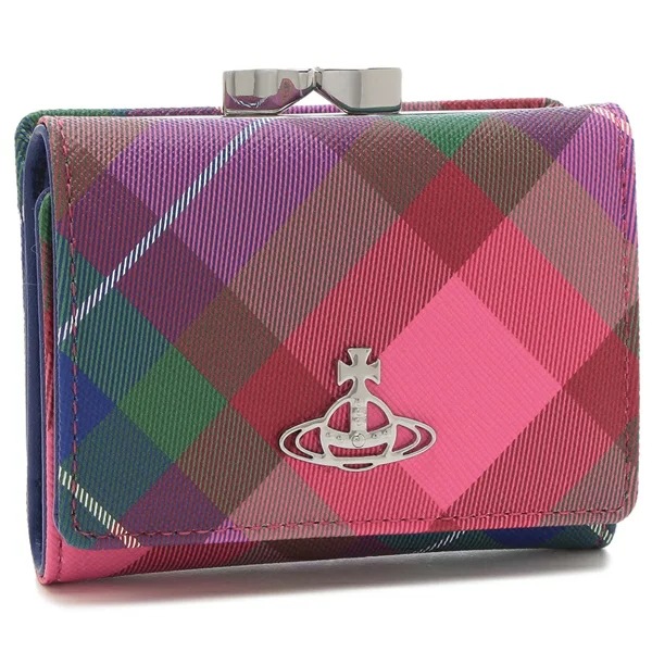 三つ折り財布 ピンク レディース VIVIENNE WESTWOOD 5115002NW S001O G301