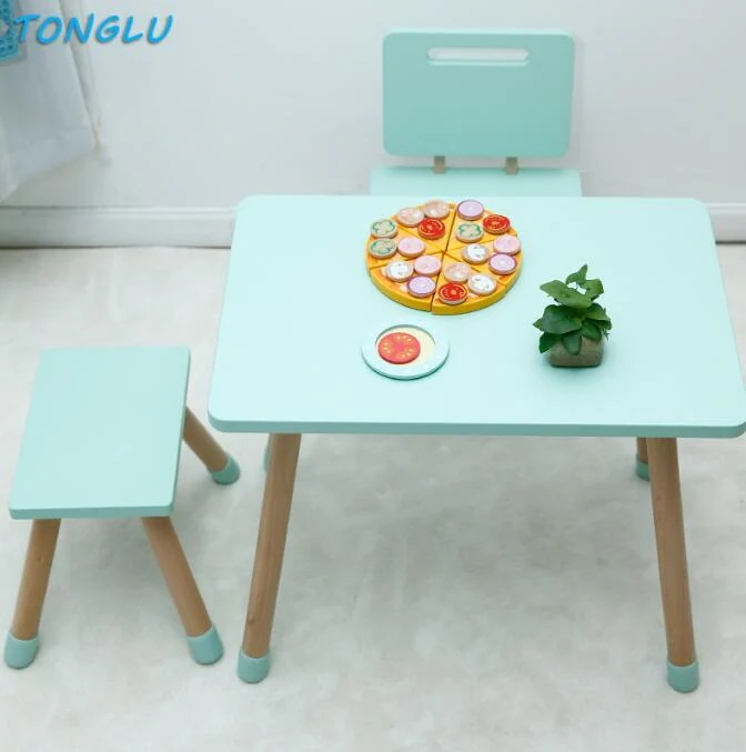 子供用テーブル 幼稚園　家庭用ベビーゲームテーブル子供四角いテーブル　四葉形テーブル　可愛いい