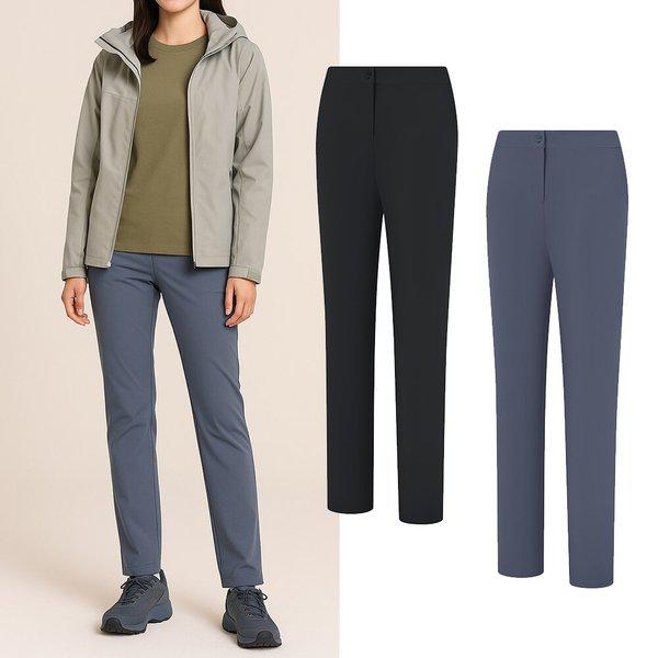 女性 春 ハイクール シ원터치 ベーシック 登山パンツ KSC081WP9W