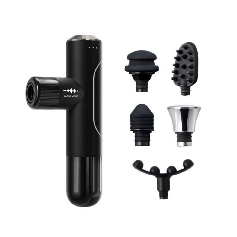 WAVEWAVE　Fascial Release Gun Mirai Black　WH51-01-BK