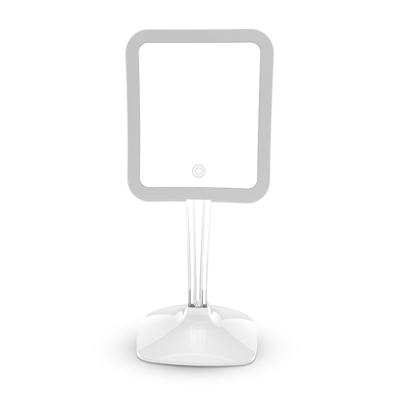 Ledデスクトップ化粧鏡アクリル浴室鏡無タッチ調光7x拡大