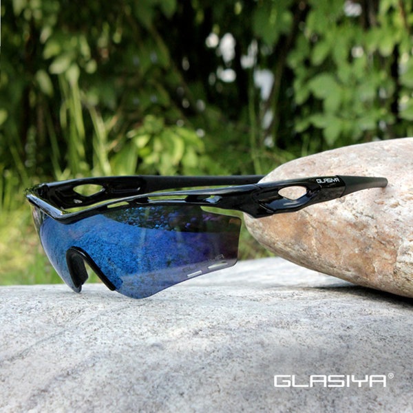 ギャラクシー01 スポーツゴーグル 偏光サングラス 度数クリップ ミラー