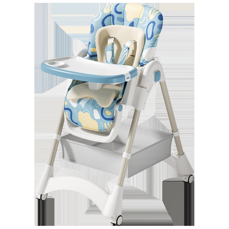 子供用ダイニングチェア折りたたみ可能背もたれ調節可能ベビーダイニングチェアベビーリクライニングと座り多機能ダイニングチェアダイニングチェア