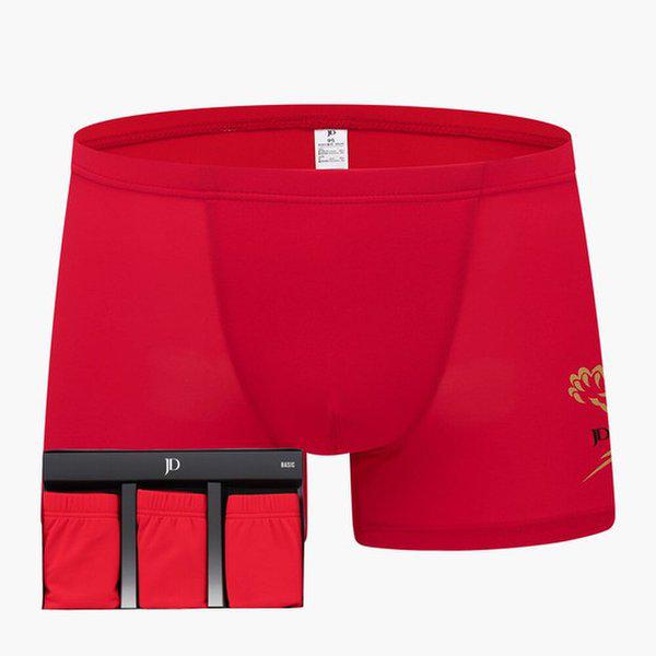 男性50Dポリスパンドローストランクス3枚セットJHMDBZ06