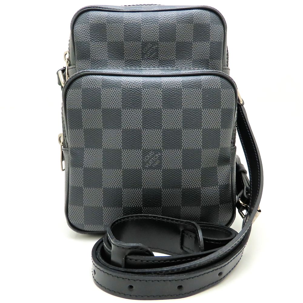 ダミエ グラフィット レム N41446 ショルダーバッグ グレー/352567【中古】 59,568円