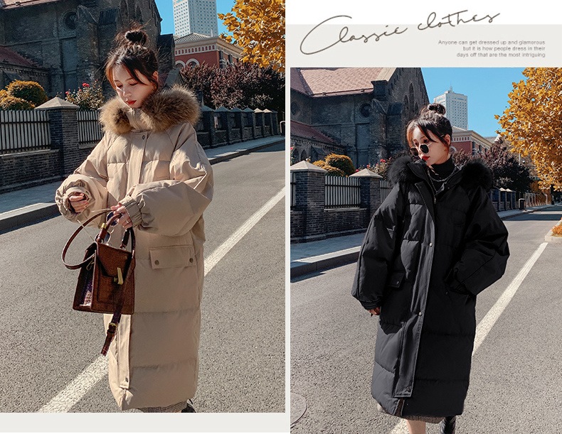 ロングコート ファーフード付き中綿ジャケット ダウンジャケット ダウンコート 中綿ジャケット アウター コート ジャケット レディース 2カラー D417