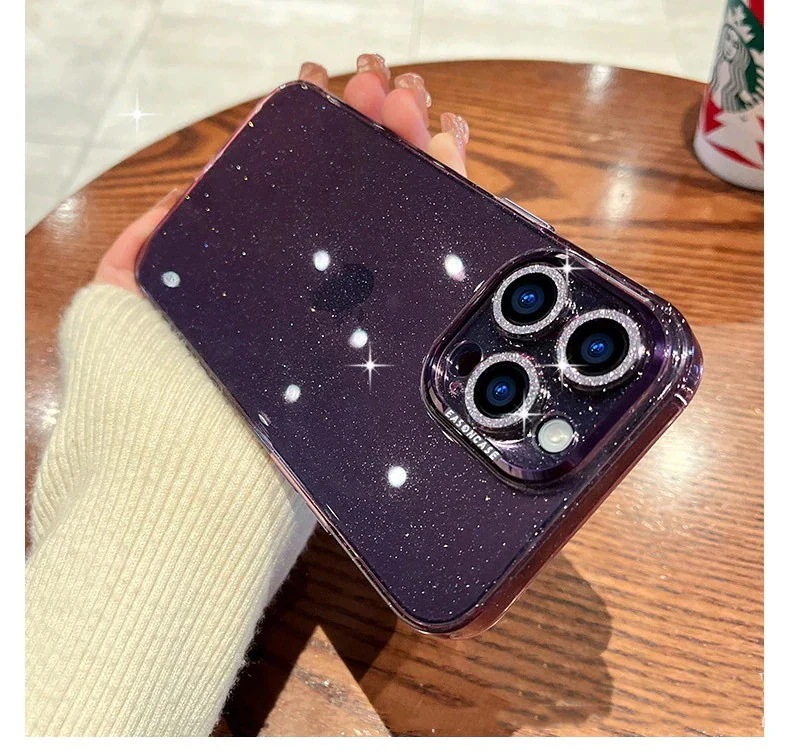 iphone14ケース 透明 星空 クリア iphone 13 13 pro スマホケース キラキラ 保護ケース ガラスレンズフィルム付き 高級感 携带ケース