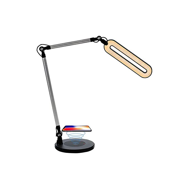 LEDデスクライト LED デスクライト 卓上スタンド 卓上ライト 電気スタンド 急速Qiワイヤレス