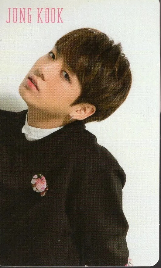 BTS(防弾少年団) 公式グッズ I NEED U トレーディングカード JUNG KOOK(JUNGKOOK/ジョングク)