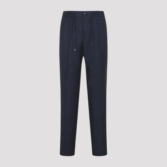 ETRO Men Straight Pants MRED0006 99TUBQ3 B0013 BLUE