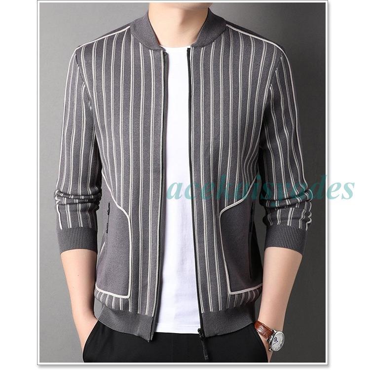 カーディガン メンズ ジャケット ニット ニットジャケット 春 秋 冬 厚手 ブルゾン 40代 50代 7,346円