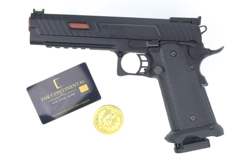 DOUBLE BELL ダブルベル エアガン ガスガン BB弾 サバゲー TTI/STIタイプ ハイキャパ 2011 Sight Tracker レーザー刻印 樹脂製 No.794