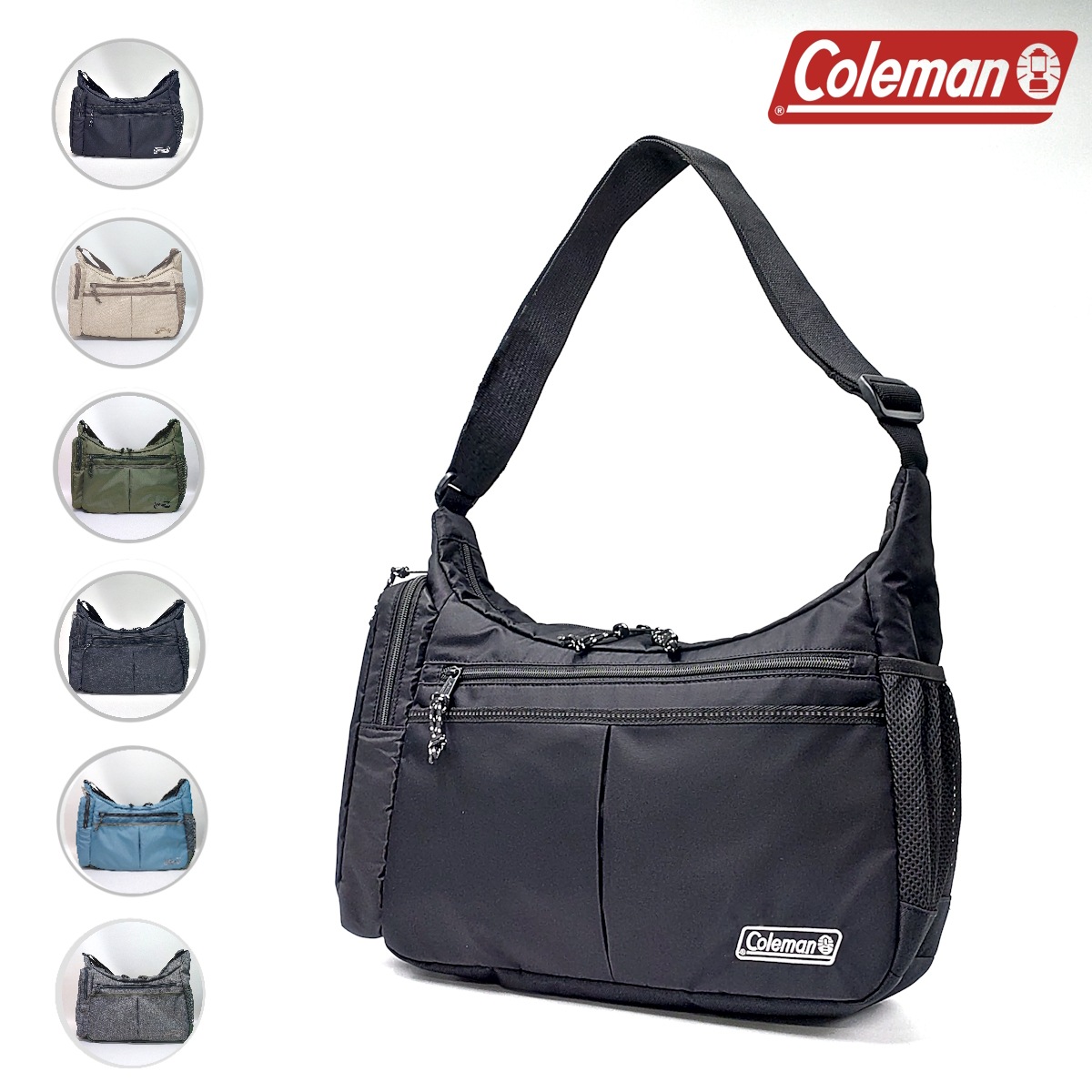 【15時まで即日発送】クールショルダーMD 軽量 軽い A4 8L ペットボトル 保冷 ショルダーバッグ 斜めがけ メンズ レディース ウォーカー WALKER アウトドア 通勤 通学 正規品