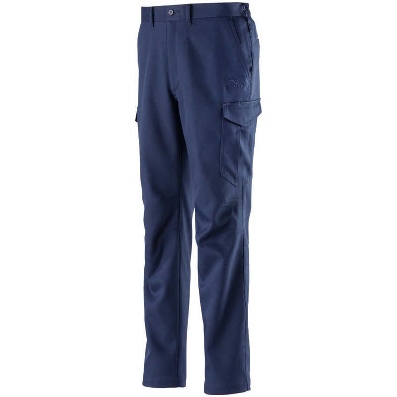 ミズノ　ワークパンツ（樹脂ファスナー・通年向け） [ユニセックス] M 14：ネイビー　F2JF258214