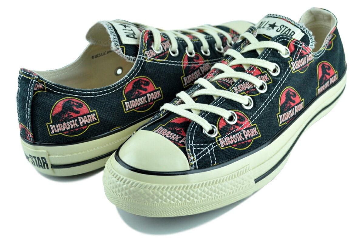 オールスター エイジド LG OX ジュラシック・パーク ブラック 31315580