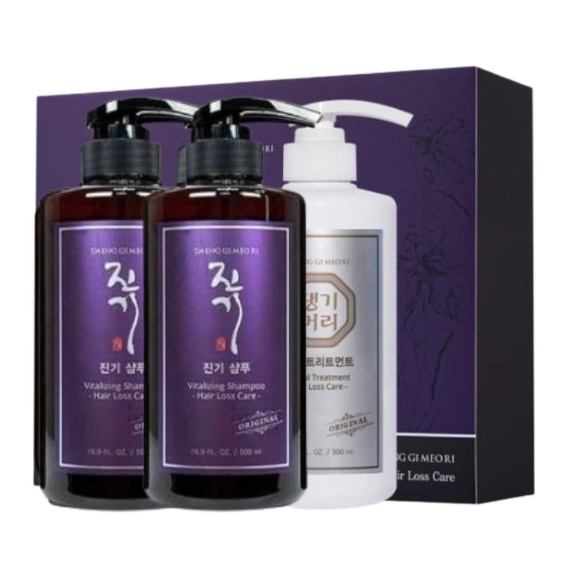 乾燥性頭皮用シャンプー 500ml×2本 + トリートメント 500ml ギフトセット保湿ケア・頭皮の乾燥対策韓国人気ヘアケア