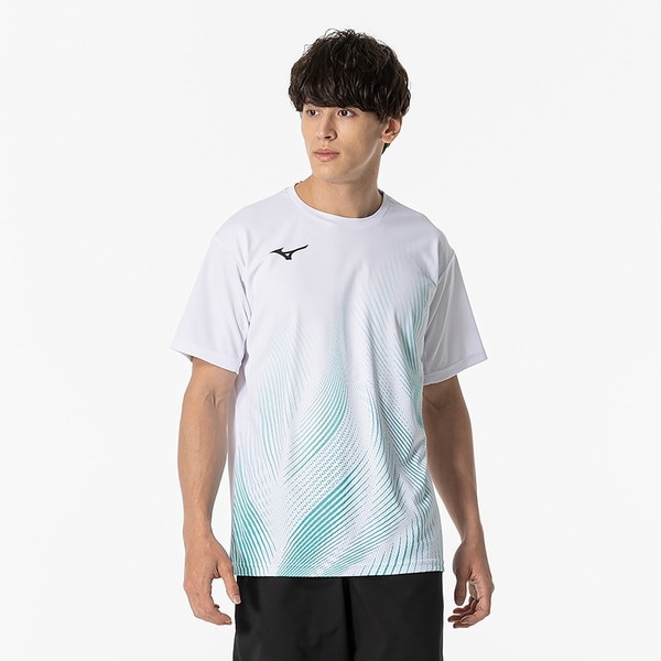 MIZUNO ミズノ ゲームシャツ ラケットスポーツ ユニセックス ゲームウエア メンズ 62JAB02001