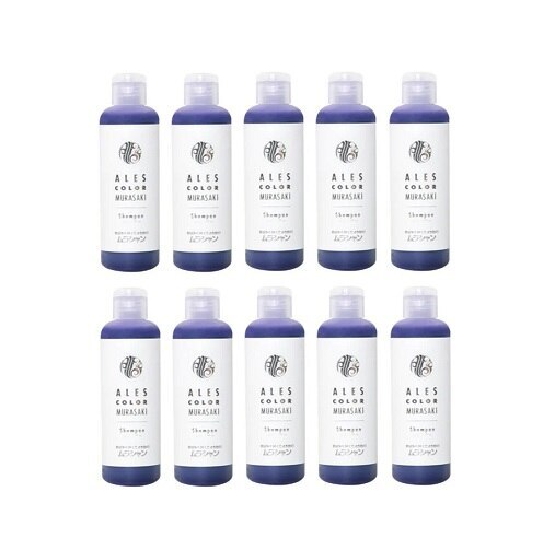 【10個セット】カラー ムラサキシャンプー 200ml