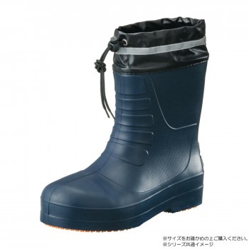 福山ゴム工業　作業靴　カルサーワン M-8　ネイビー　L AA99300