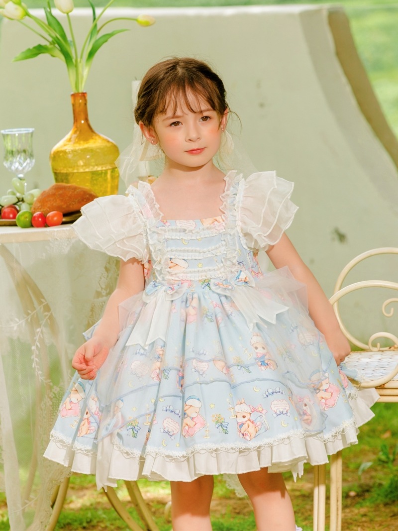 ロリータプリンセスドレスワンピースロリータガールズギフトタンクトップドレス