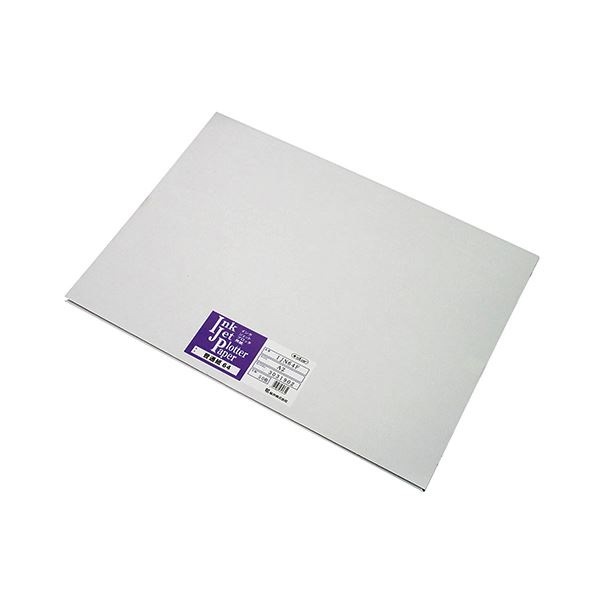 （まとめ） 桜井 インクジェット用普通紙64 A1カット 841594mm IJN64E 1冊（50枚） 4セット