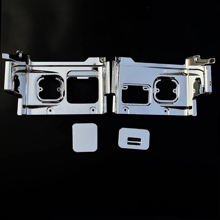 日野 17プロフィア用 メッキ ステップ 左右セット 蓋2枚セット トラック用品 外装 トラック部品