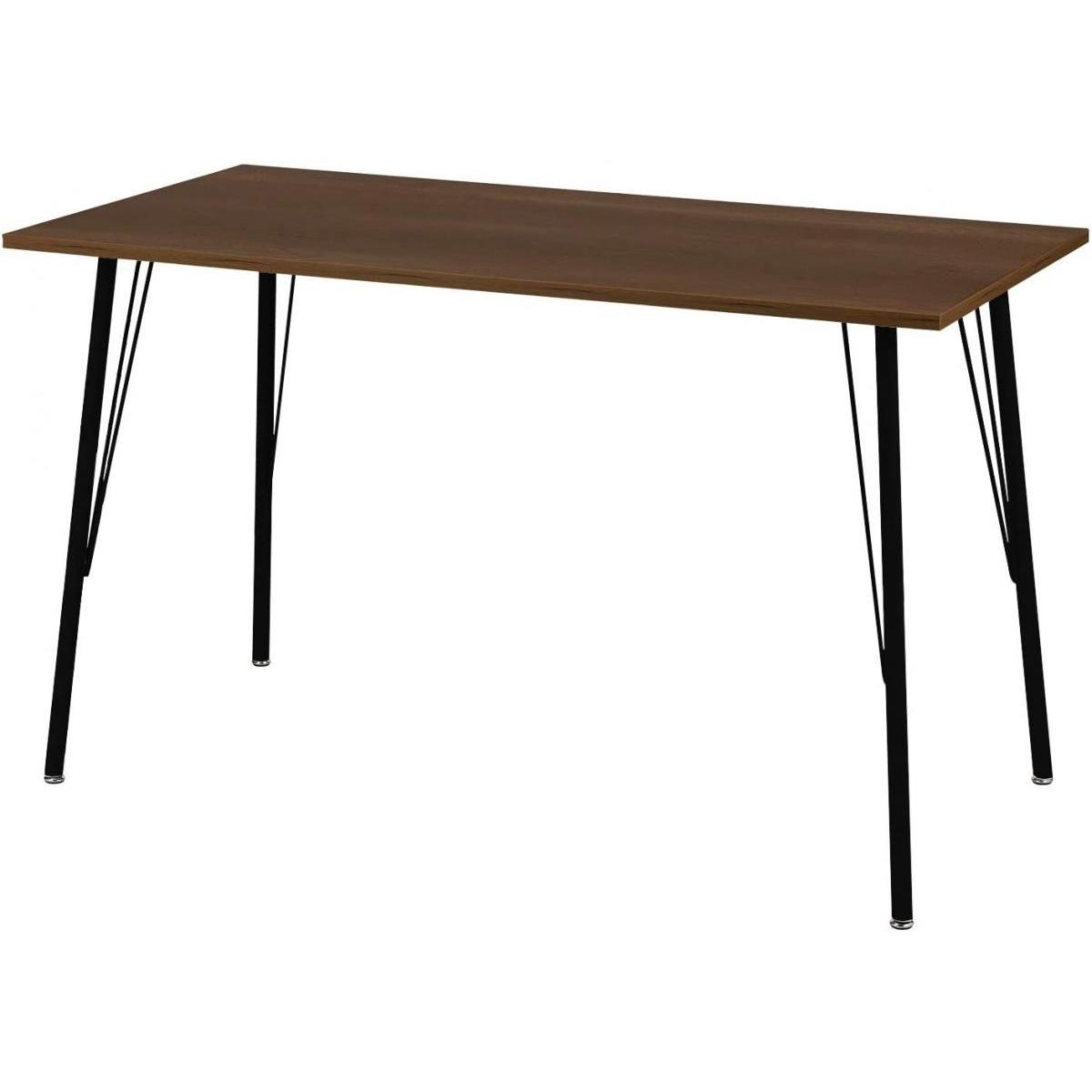 武田コーポレーション ブラウン 120×60×72cm デザインデスク T0-DS120BR パソコンデスク オフィス シンプルデザイン