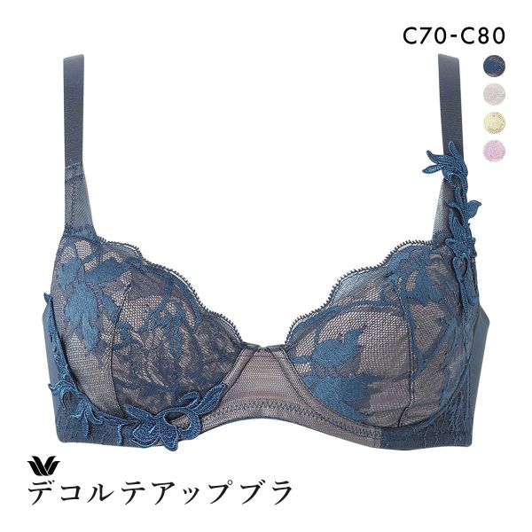 ワコール デコルテアップブラ プレミアム 21series BXD721 21G 3/4カップブラジ