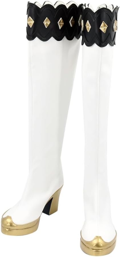 コスプレ靴 ブーツ 宝鐘マリン コスプレ 演出服 アニメ 祭り ハロウィン クリスマス 学園祭 文化祭 仮装