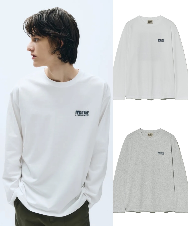 Qoo10 マリテフランソワジルボー BOLD OVERSIZED 無地 長袖