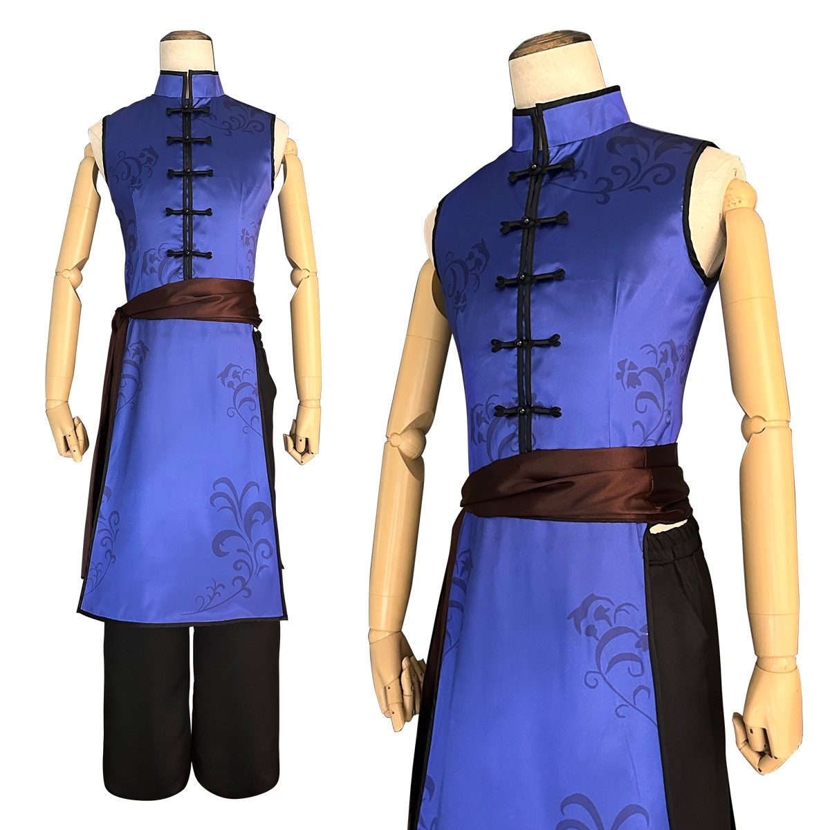 [2026 新作]HOLOUNCOSER ブルーロック カイザー コスプレ チャイナ服 中華風 チャイナカンフー フルセット C服 仮装 ハロウィン アニメ