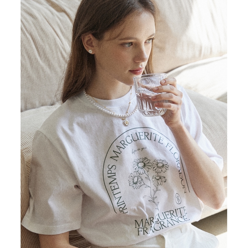 OURHOPE 5/19配送マルゲリートTシャツ - ホワイト 5,804円