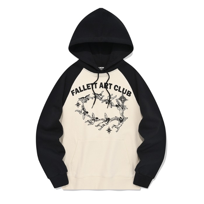 2024 S/S アート クラブ ラグラン フード アイボリー