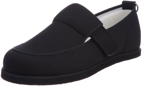 ニチマン 介護靴 マイハート3W（ワイド）（片足） ブラック 28.0片方 3W