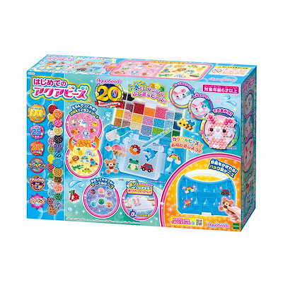 他サイト： エポック社 はじめてのアクアビーズ【AQ-S100】 AQ-S100ハジメテノアクアビースの商品画像