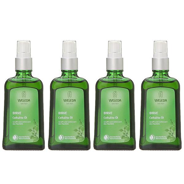 【セット】 ホワイトバーチ ボディシェイプオイル 100mL 【4本セット】