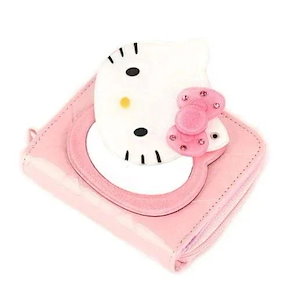 Qoo10] サンリオ ハローキティ ミラー財布 LIGHT P : キッズ