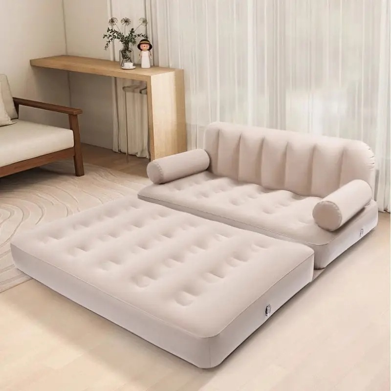 全自動インフレータブルマットレス アウトドアキャンプ用寝床 テント地面敷き 携帯型折りたたみ式ホームインフレーター