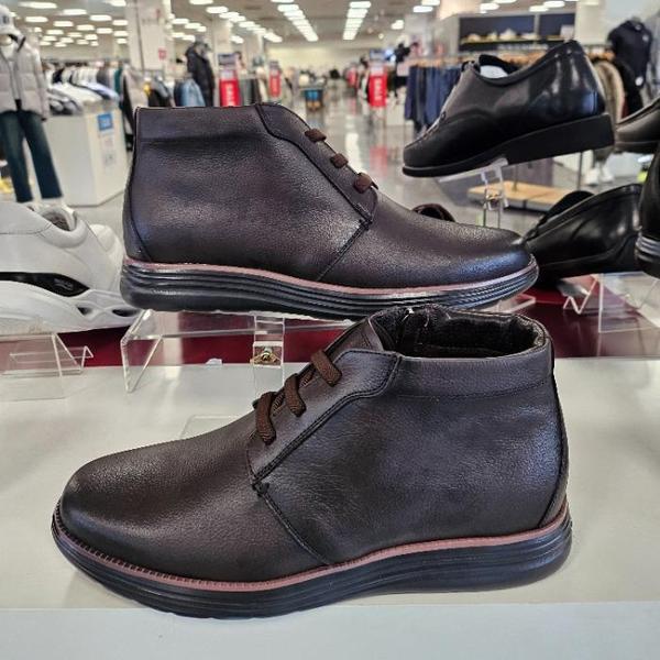 HC12 男性用防寒起毛アンクルブーツ 男性用カジュアルダービーアンクルブ（S43295481）