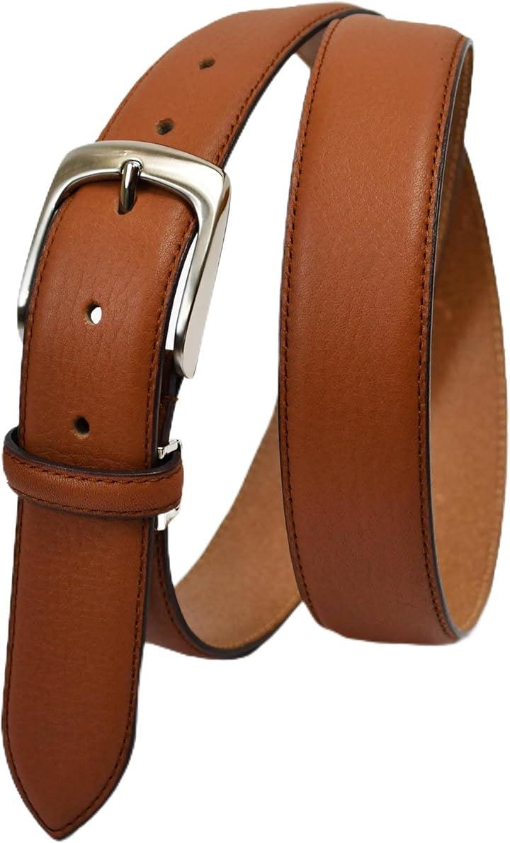 ベルト メンズ 本革 日本製 ベルト職人の手仕上げ (ブラウン)