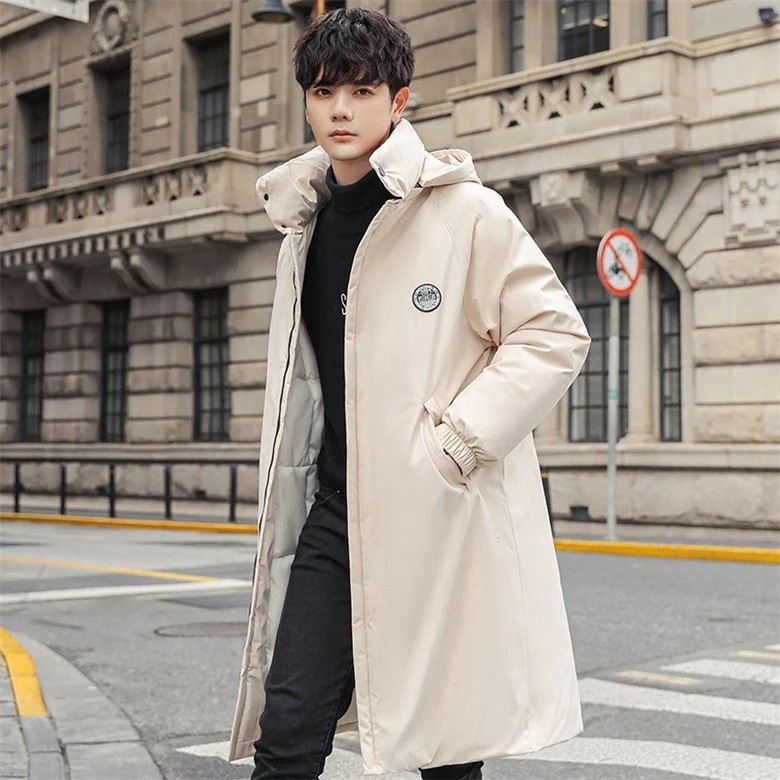 【メガ割 】Lucky bag メンズ 中綿コート ダウンコート 綿入れ フード付き ロング 外套 カジュアル 防寒 男子 ア