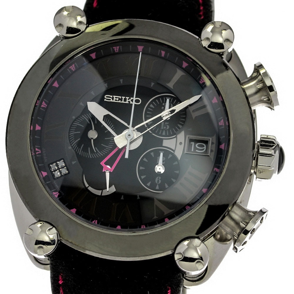 【SEIKO】セイコー ガランテ ショップ限定モデル SBLA107/5R86-0AP0 スプリングドライブ メンズ_720364【中古】