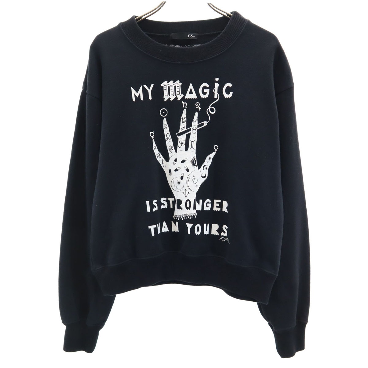 HYSTERICS ヒステリックス 長袖 スウェット トレーナー FREE ブラック ヒステリックグラマー レディース 古着 5,793円