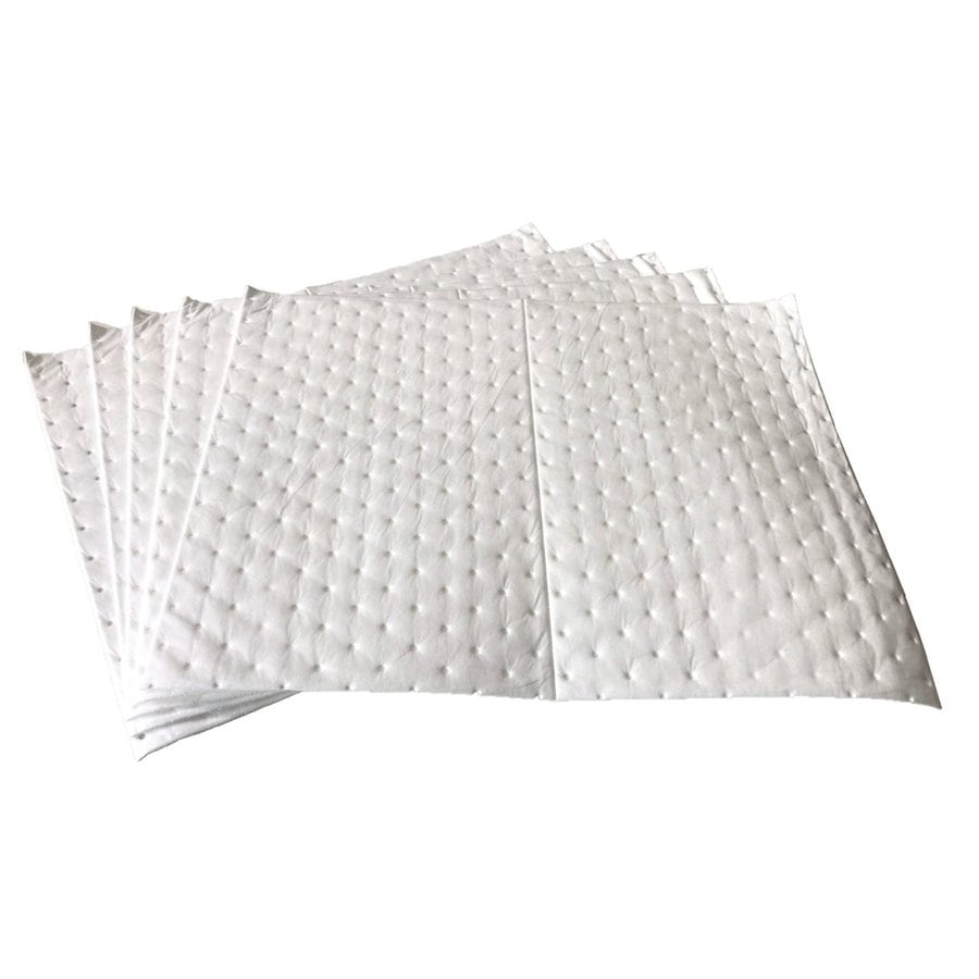 オイル吸着マット 100枚入 厚さ4mmｘ40ｘ50cｍ 油吸着マット