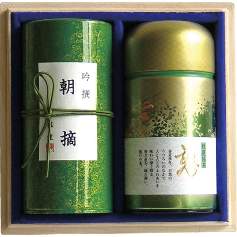 静岡茶 茶師こだわりの銘茶詰合せ（木箱入） L-A