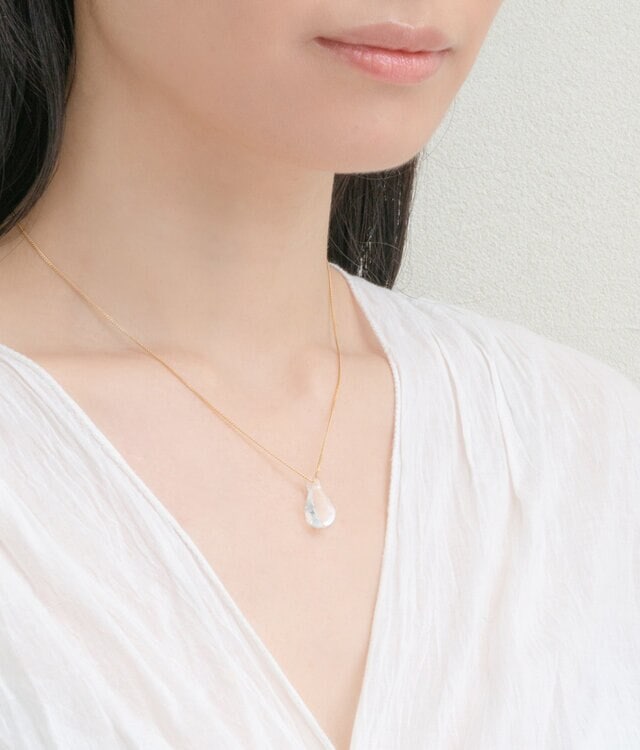 【公式ショップ】ネックレス ホーリィ　HARIO ハリオ 公式 HARIO Lampwork Factory アクセサリー かわいい おしゃれ 真鍮 ゴールドメッキ ガラス