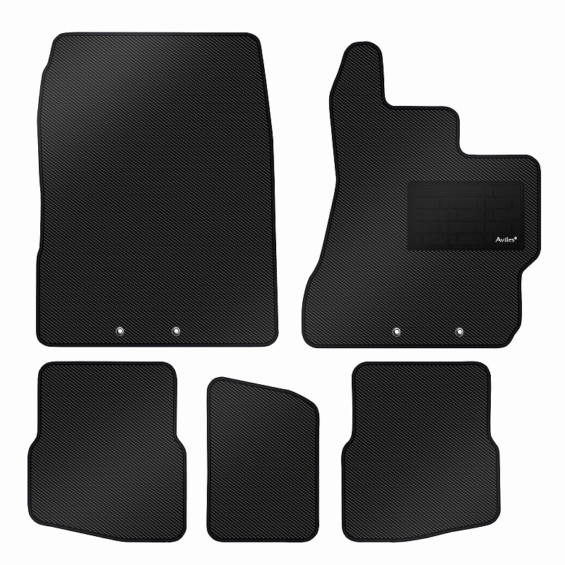 [防水マット]トヨタ IQ アイキュー KGJ10 NGJ10 フロアマット [カーボン柄]