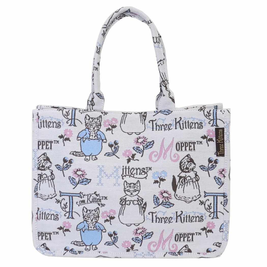 ピーターラビット 手提げかばん ジャガード織りトートバッグ ロイヤルキトゥンズ 絵本キャラクター 4,751円