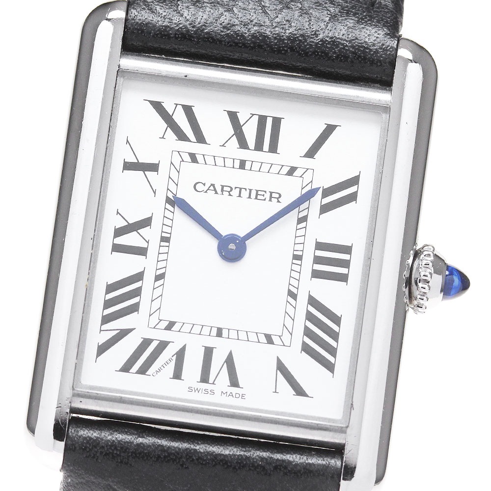 カルティエ CARTIER WSTA0041 タンクマスト LM クォーツ メンズ _839625【中古】